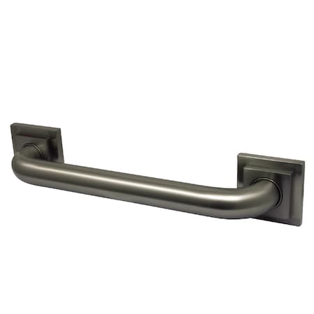 Claremont Contemporary Grab Bar, 14-13/16" L, Brass, Brushed Nickel DR614128